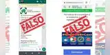 Nueva modalidad de estafa a través de 'Programa quédate en casa bonus' [FOTOS]
