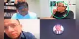 Congresista Walter Rivera come pollo broaster en plena sesión virtual [VIDEO]
