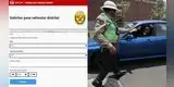 Cómo solicitar PASE VEHICULAR DISTRITAL para comprar alimentos [LINK]