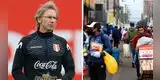Ricardo Gareca: “Hay gente irresponsable, pero necesitan salir o se mueren de hambre"
