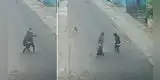 SJM: Perro salva a joven de ser asaltado y se gana los aplausos en Facebook [VIDEO]