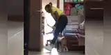 Perrito se resiste a abandonar el cuarto de su dueña y la pone en aprietos en plena clase virtual [VIDEO]