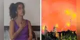 Presentan denuncia penal contra la mujer que provocó un incendio forestal por grabar un video de TikTok