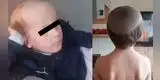 Niño le pide a su hermano que le corte el cabello “estilo abuelo” y el resultado sorprende [VIDEO]