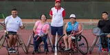 Sigue adelante Programa de tenis sobre silla de ruedas