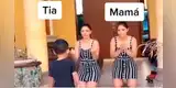 Niño confunde a su madre con su hermana gemela por el brutal parecido [VIDEO]