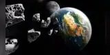 NASA advierte que cinco asteroides se aproximan a la Tierra esta semana