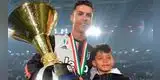 Cristiano Ronaldo quiere dedicarle la Copa Italia a CR7 Jr., que hoy cumple años