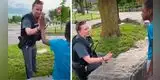 YouTube: Policía se arrodilla para calmar a niña afroamericana y ambas terminan en llanto [VIDEO]