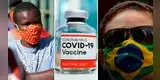 Reino Unido: Miles de personas prueban vacunas y se extiende en Brasil y Sudáfrica [VIDEO]