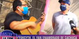George Forsyth cantó 'Triciclo Perú' al lado de Cachuca [VIDEO]