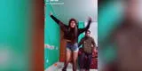 Invita a su papá a realizar una coreografía en TikTok y termina bailando mejor que ella [VIDEO]