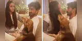 Perro 'celoso' no deja que su dueña bese a su novio y causa la risa de miles en TikTok [VIDEO]