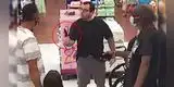 Hombre amenaza de muerte a un cliente que le pidió que use mascarilla [VIDEO]