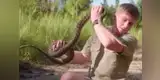 Hijo de Steve Irwin, el recordado ‘Cazador de cocodrilos’, fue mordido por una serpiente [VIDEO]