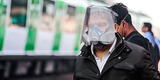 Estado de emergencia: Sanciones por no usar protector facial se aplicarán el próximo lunes