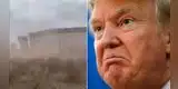 YouTube: Muro fronterizo de Trump se cae a pedazos por gran tormenta [VIDEO]