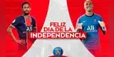 PSG, con Neymar, envía emotivo mensaje al Perú por el Día de la Independencia