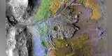 Mars 2020: Conoce el cráter Jezero de Marte, lugar de aterrizaje del robot perseverance de la NASA
