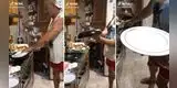 Padre intenta sorprender a su familia con una gran cena, pero comete divertido blooper [VIDEO]