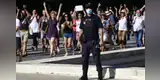 Coronavirus: Alrededor de 3.000 personas protestan en España contra el uso de mascarillas [VIDEO]