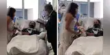 EE.UU: Mujer le da el “sí” a paciente grave de COVID-19 y se casan en sala de UCI [VIDEO]