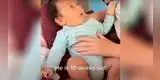 Bebé de apenas 3 meses de edad le dice “te amo” a sus padres [VIDEO]