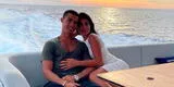 Cristiano Ronaldo y Georgina Rodríguez se dan tierno beso en lujoso yate [VIDEO]