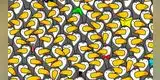 Reto viral: ¿puedes encontrar al pingüino escondido entre los tucanes? [FOTOS]