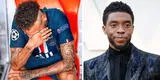 Neymar se suma a los mensajes póstumos por la muerte de Chadwick Boseman [FOTO]