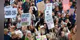 Más de 10 mil británicos protestan contra el uso de mascarilla y exigen volver a la normalidad [VIDEO]
