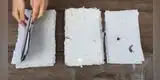 Aprende a hacer papel artesanal y reciclado [VIDEO]