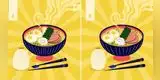 Reto viral: encuentra las 9 diferencias entre los platos de ramen [FOTOS]