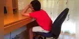 Cuarentena: Lesiones en niños por mala postura por clases virtuales