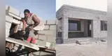 Mujer construye sola su propia casa y se gana la admiración de miles en las redes [VIDEO]