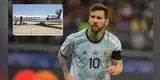 Lionel Messi viajará a Argentina en su avión privado junto a seleccionados [FOTO]