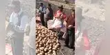 Campesinos de Huancavelica reciben 10 céntimos por cada saco de 100 kilos de papa y piden ayuda del Estado [VIDEO]