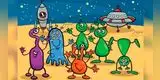 Reto viral: Encuentra las diferencias entre los extraterrestres [FOTO]