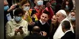 El Papa Francisco aparece sin mascarilla pese a que decretaron su uso obligatorio [FOTOS]