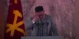 Kim Jong-un llora mientras pide perdón a Corea del Norte [VIDEO]