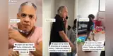 Padre ‘estricto’ tiene singular actitud cuando está con su nieto en lugar de sus hijos [VIDEO]