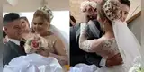 Novio carga a su prometida en silla de ruedas hacia el altar y emotiva escena se vuelve viral [VIDEO]