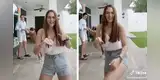 Graba reto de baile en TikTok, pero su hermano y su perro se roban el ‘show’ [VIDEO]