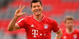 Robert Lewandoski lidera goleada de Bayern Múnich