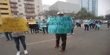 UNFV: universitarios protestan por retiro de 44 profesores
