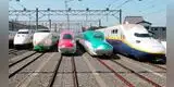Reto visual: ¿Cuál de todos los trenes está yendo en sentido contrario? [FOTO]