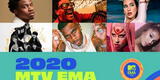MTV EMA 2020 EN VIVO: Sigue la gala de premiación a los mejores exponentes de la música