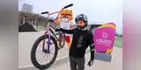 Ciclismo BMX:  Diego Lazo estudiante de Ingeniería  Civil es promesa de este deporte