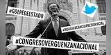 Twitter: miles de ciudadanos muestran su rechazo a la vacancia de Martín Vizcarra [VIDEO]