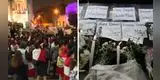 Miles de manifestantes se dirigen a Plaza San Martín para realizar vigilia por los dos fallecidos